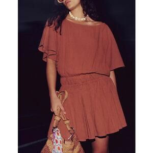 Free People Women's Argan Oil Sutton Mini Dress Size M